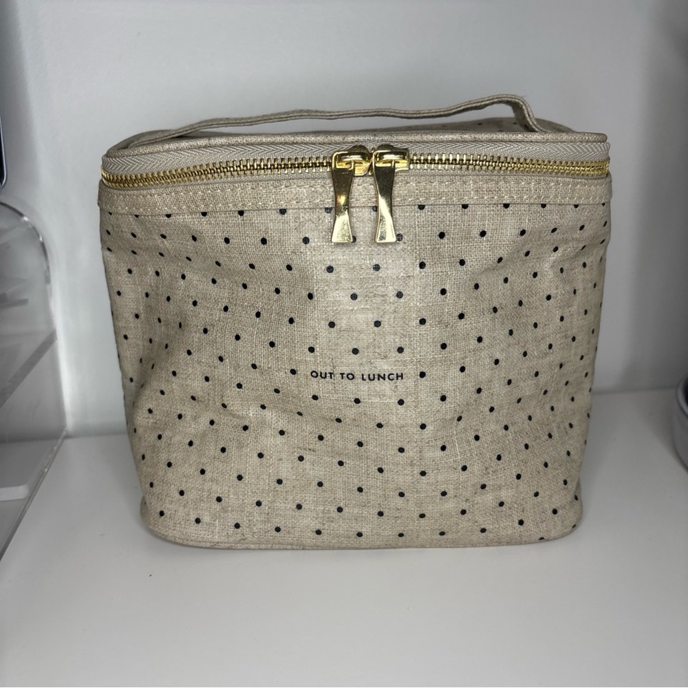 Kate Spade New York “Out To Lunch” Polka Dot Lunch Box
